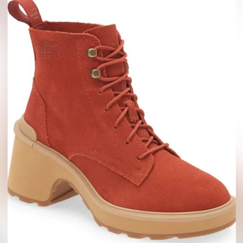 Sorel Women’s Hi-Line Heel Lace Boot Sz 10